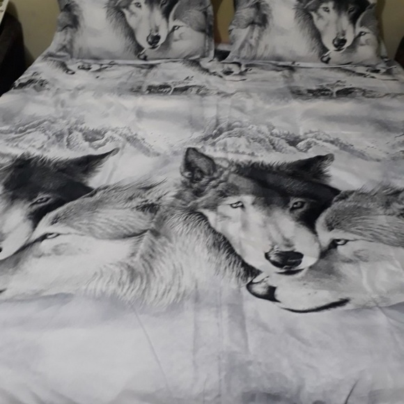 3D bedding 3D wolves - Picture 6 of 7
